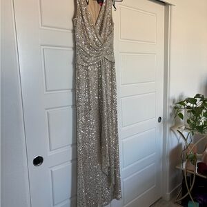 Vince Camuto Shimmering Sequin Dress